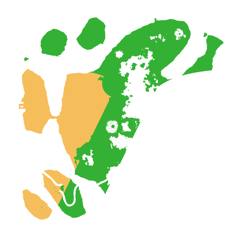 Biome Rust Map: Procedural Map, Size: 3000, Seed: 403295904