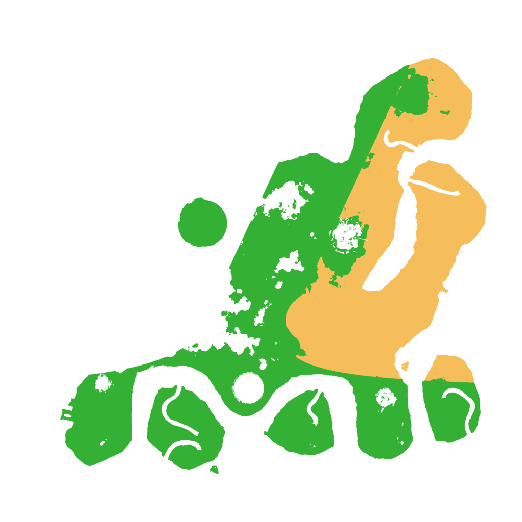 Biome Rust Map: Procedural Map, Size: 3000, Seed: 72857