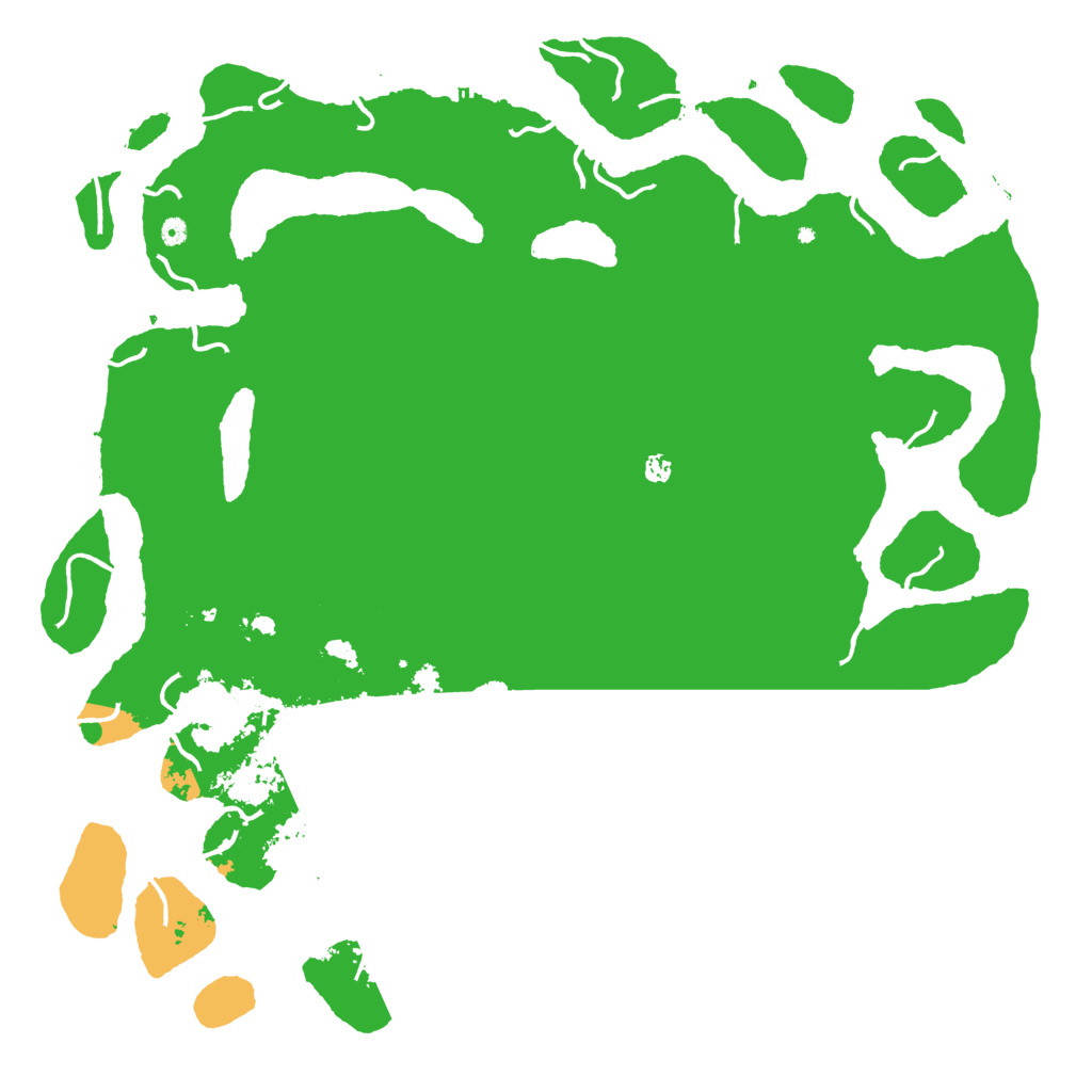 Biome Rust Map: Procedural Map, Size: 6000, Seed: 443454