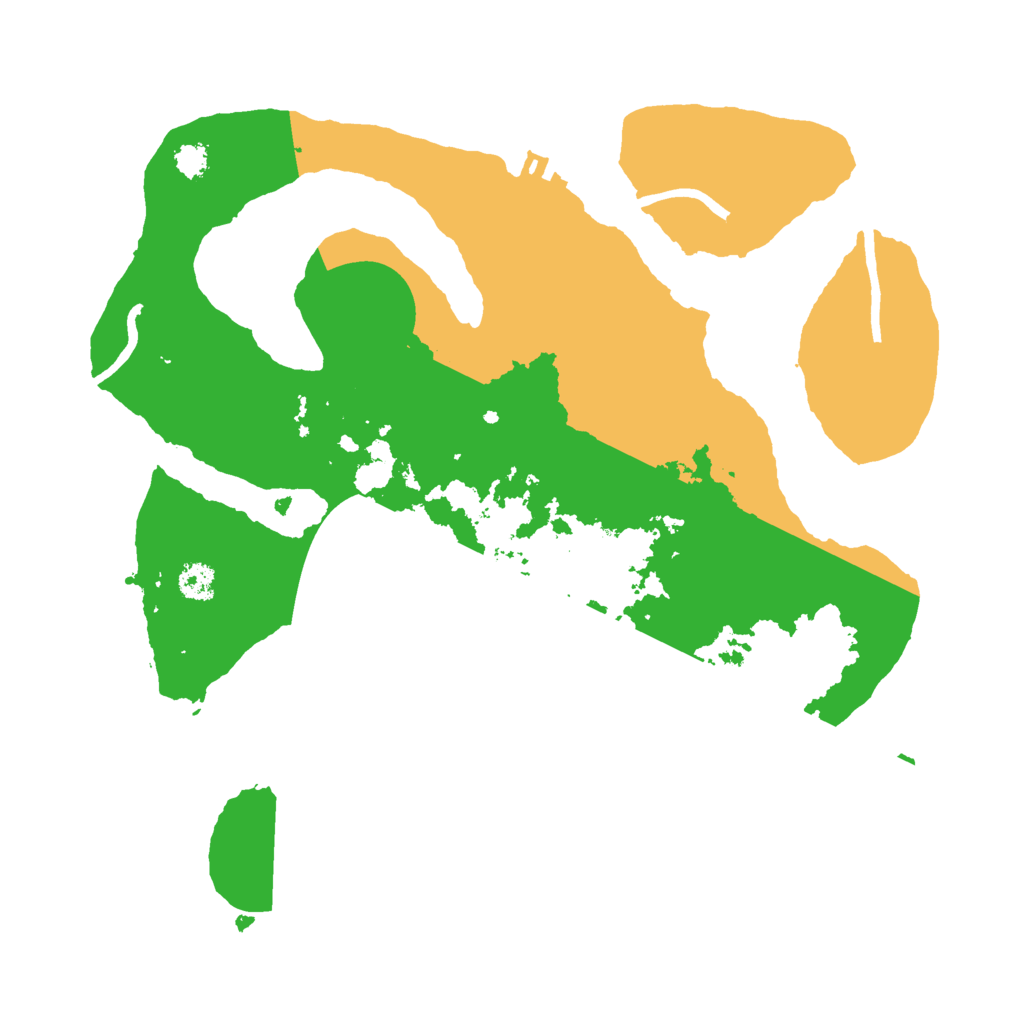 Biome Rust Map: Procedural Map, Size: 2800, Seed: 1698584927