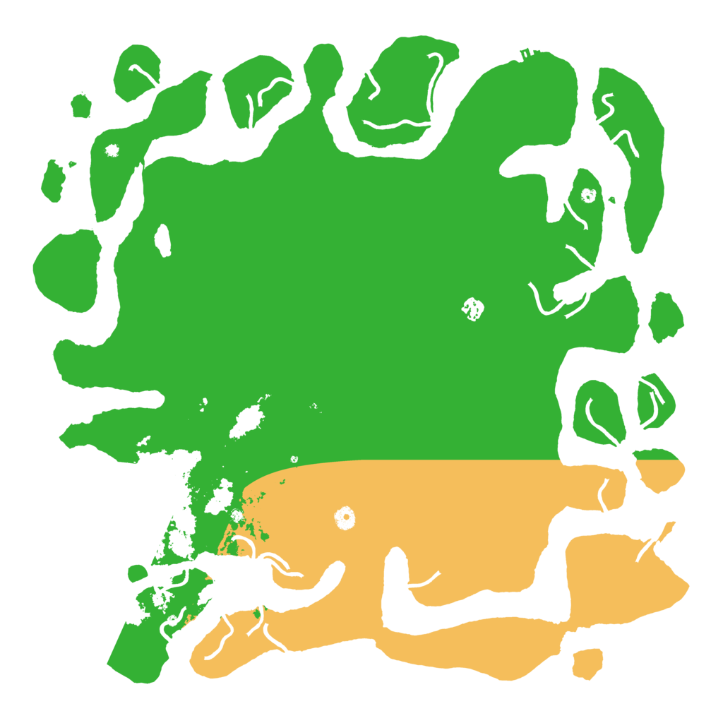 Biome Rust Map: Procedural Map, Size: 5000, Seed: 81477552