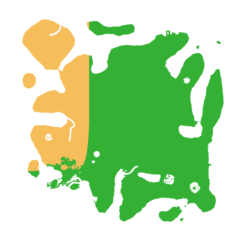 Biome Rust Map: Procedural Map, Size: 3500, Seed: 55799345