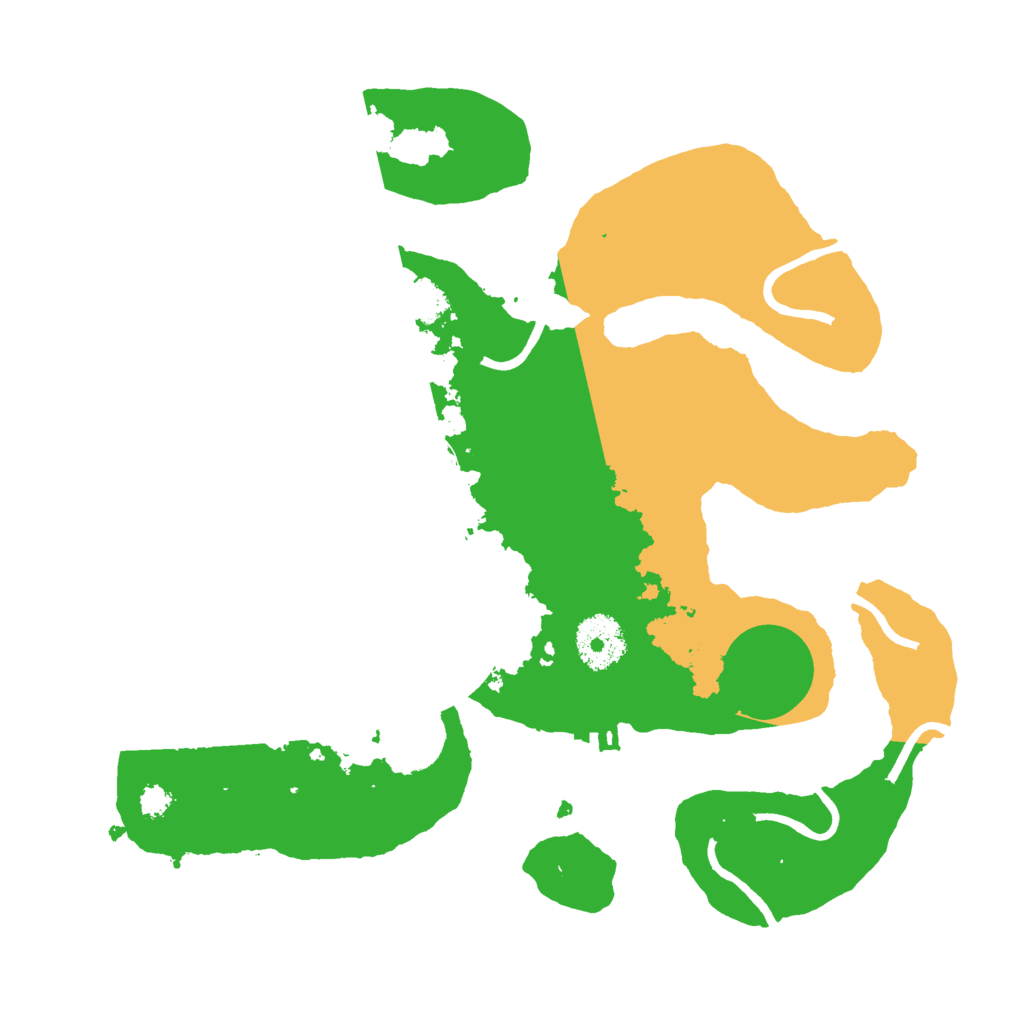 Biome Rust Map: Procedural Map, Size: 3000, Seed: 567432