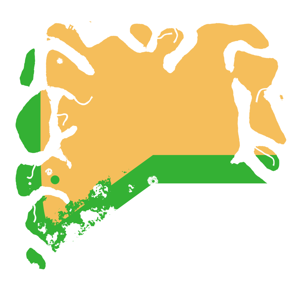 Biome Rust Map: Procedural Map, Size: 4600, Seed: 2546523