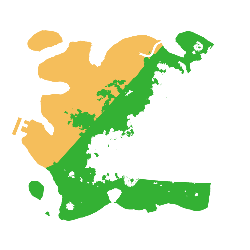 Biome Rust Map: Procedural Map, Size: 2800, Seed: 3089