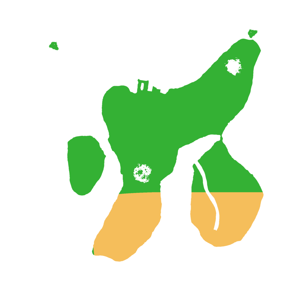 Biome Rust Map: Procedural Map, Size: 1700, Seed: 17777