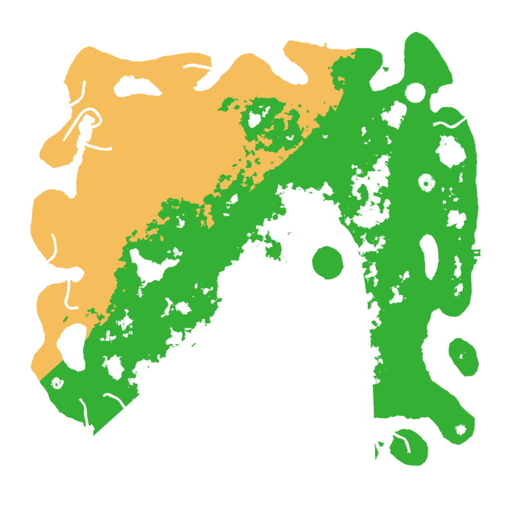 Biome Rust Map: Procedural Map, Size: 4500, Seed: 85349