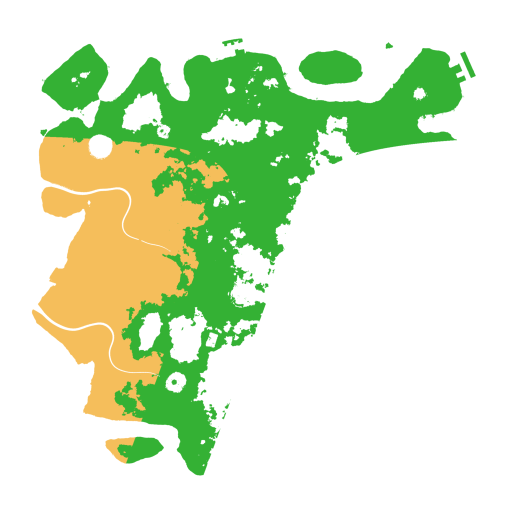 Biome Rust Map: Procedural Map, Size: 3850, Seed: 1887538442