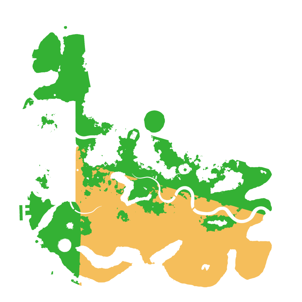 Biome Rust Map: Procedural Map, Size: 4000, Seed: 59030610