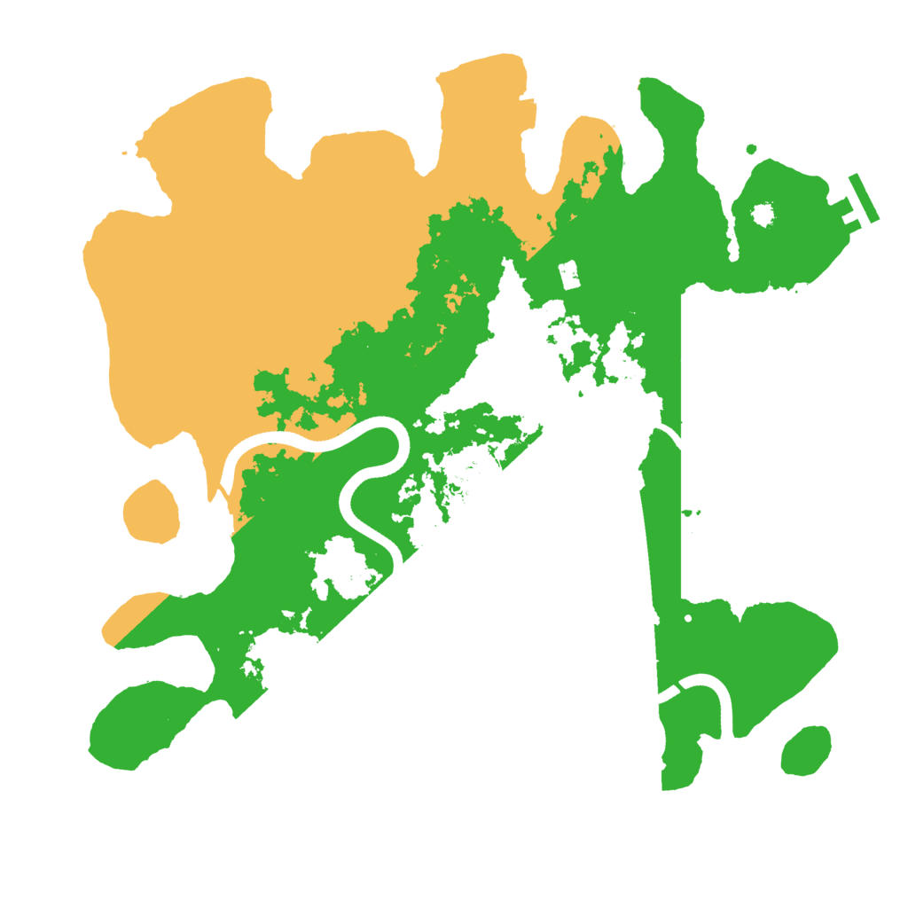 Biome Rust Map: Procedural Map, Size: 3550, Seed: 647920