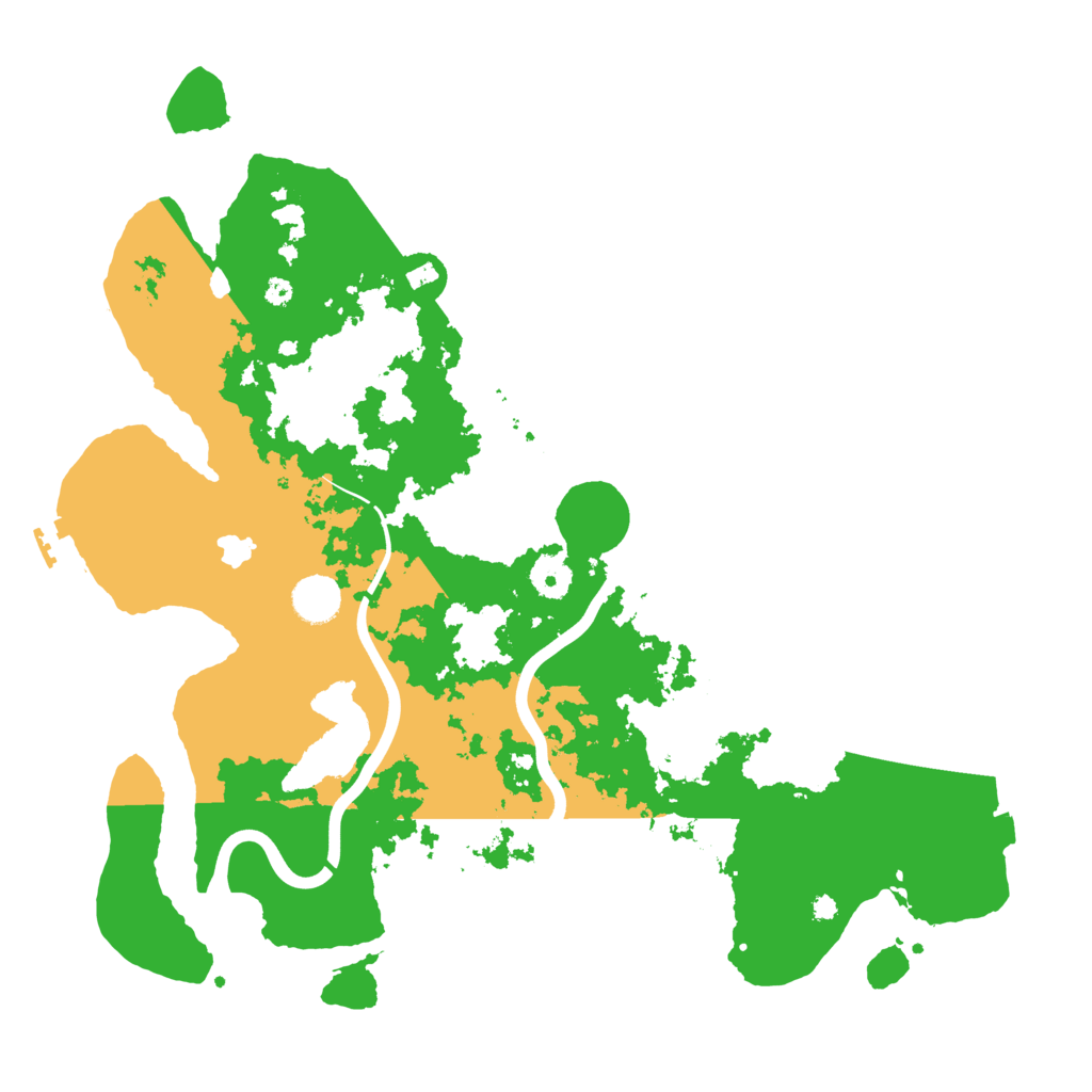 Biome Rust Map: Procedural Map, Size: 4000, Seed: 245871
