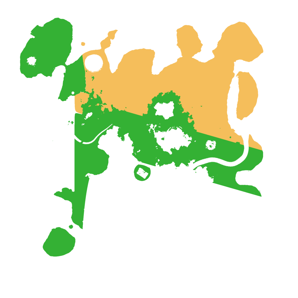 Biome Rust Map: Procedural Map, Size: 3000, Seed: 486431