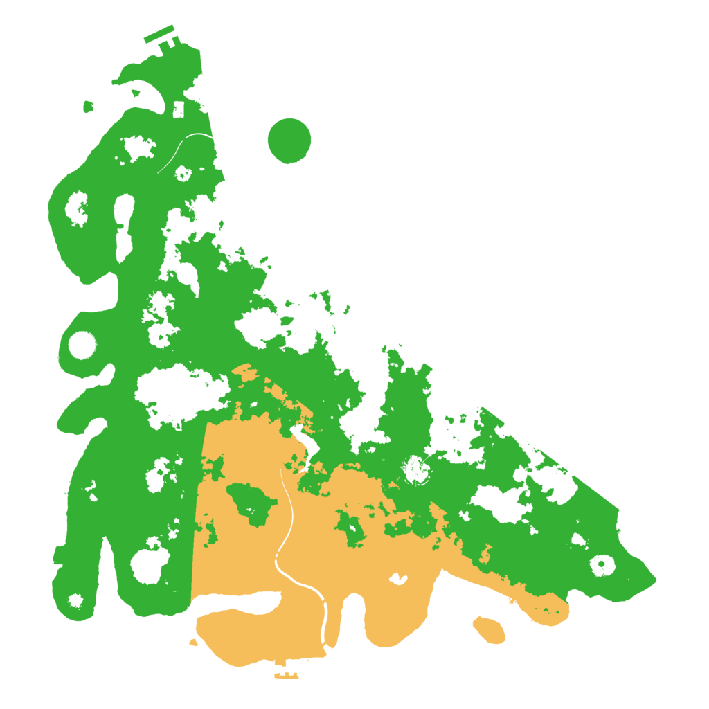 Biome Rust Map: Procedural Map, Size: 4500, Seed: 910166913