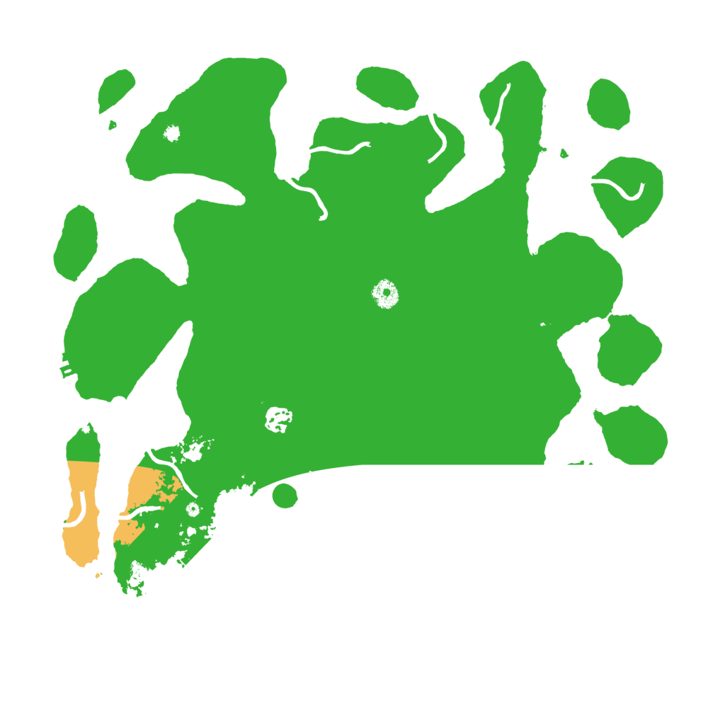 Biome Rust Map: Procedural Map, Size: 4000, Seed: 12115