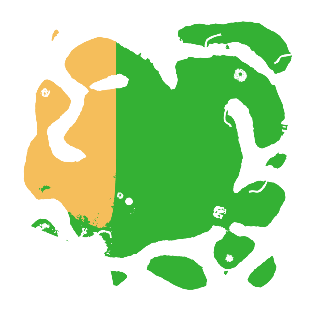 Biome Rust Map: Procedural Map, Size: 3700, Seed: 165663773