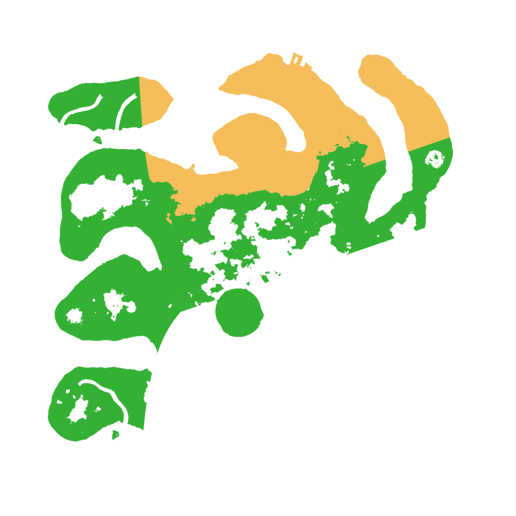 Biome Rust Map: Procedural Map, Size: 3000, Seed: 514336