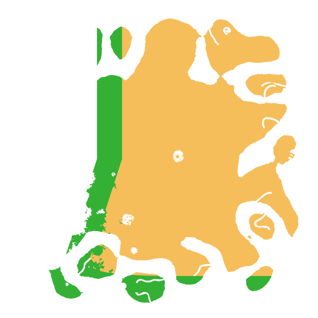 Biome Rust Map: Procedural Map, Size: 4200, Seed: 444333