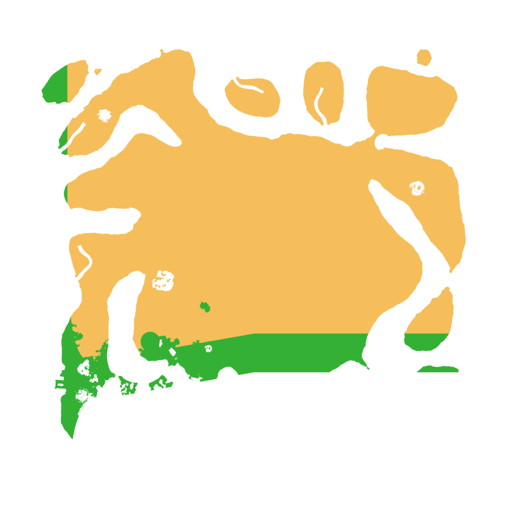 Biome Rust Map: Procedural Map, Size: 3550, Seed: 145220