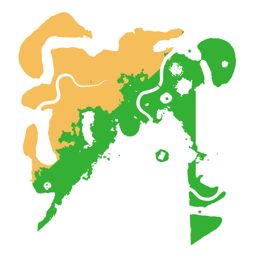 Biome Rust Map: Procedural Map, Size: 3550, Seed: 633776