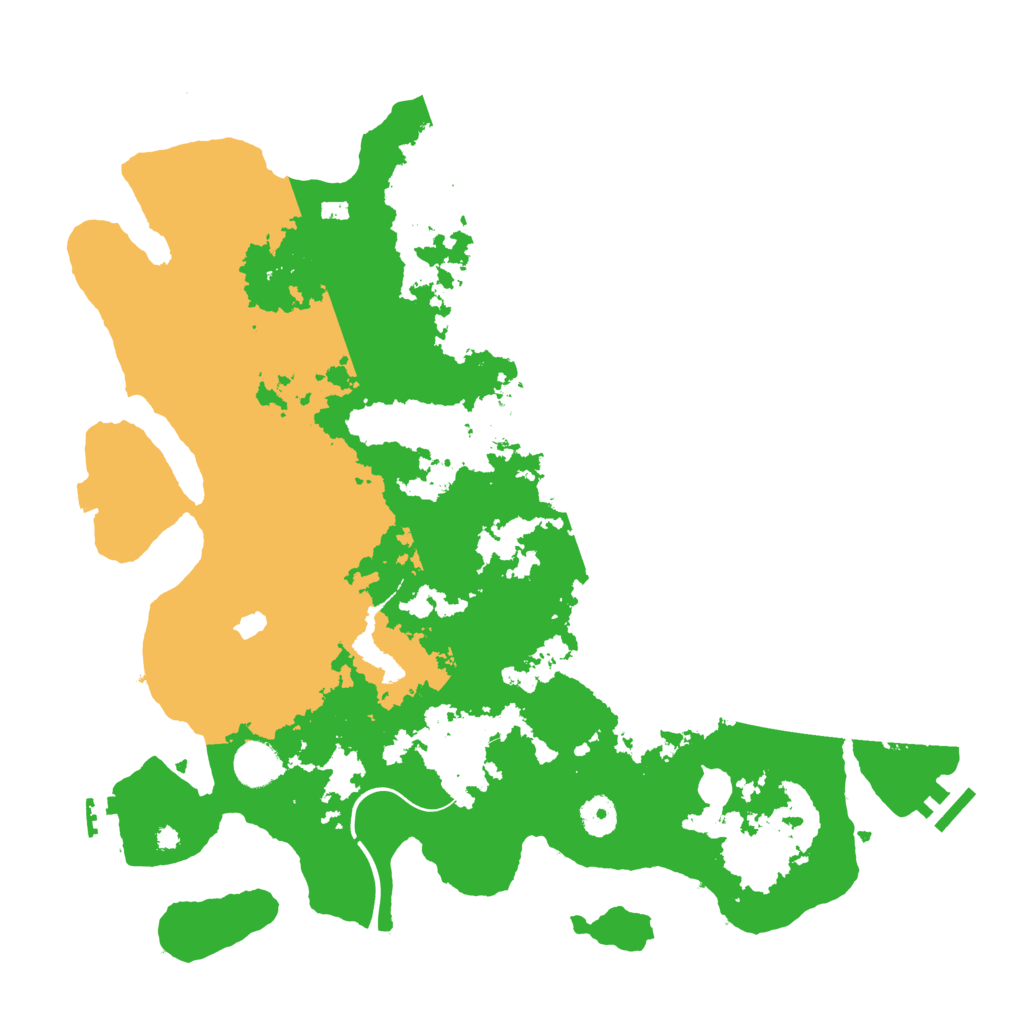 Biome Rust Map: Procedural Map, Size: 4000, Seed: 954231547