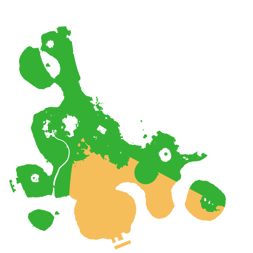 Biome Rust Map: Procedural Map, Size: 3000, Seed: 234547