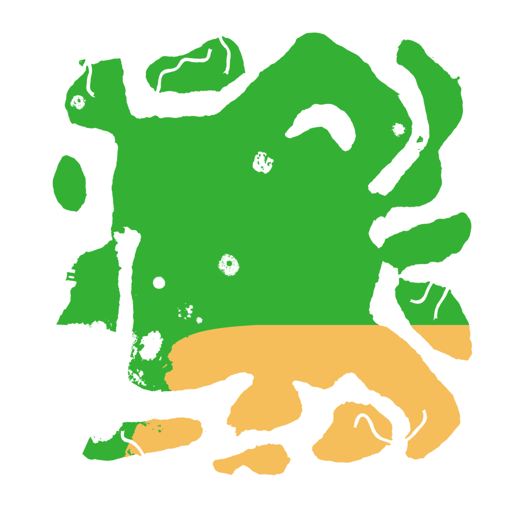 Biome Rust Map: Procedural Map, Size: 3750, Seed: 10122021