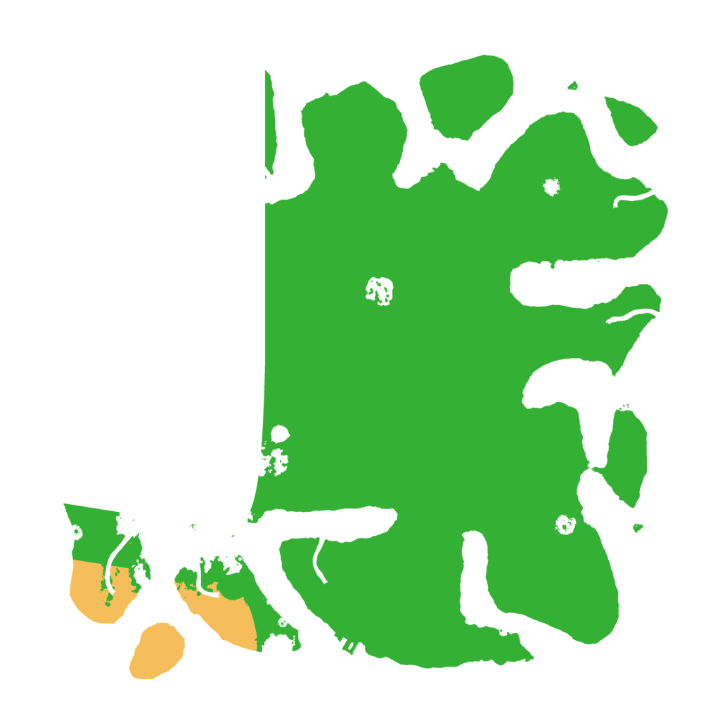 Biome Rust Map: Procedural Map, Size: 3741, Seed: 28498