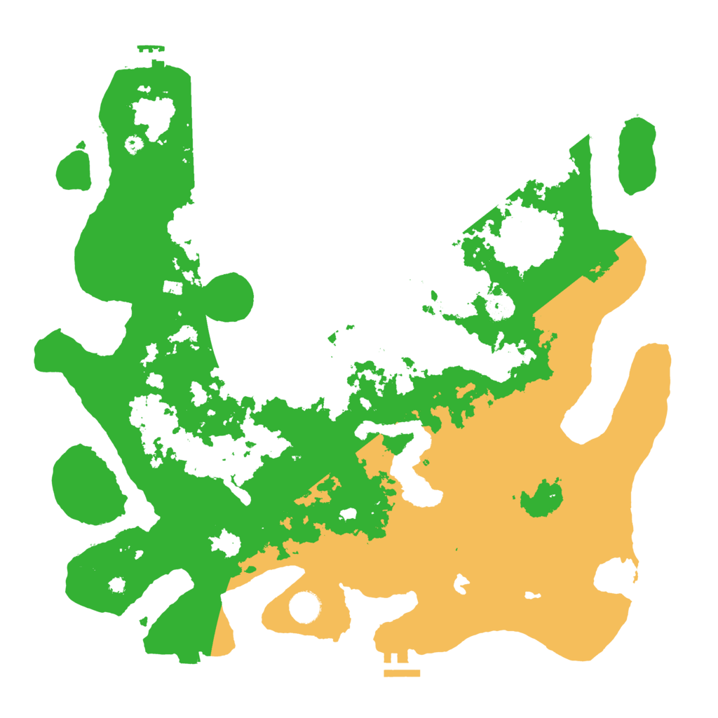 Biome Rust Map: Procedural Map, Size: 4000, Seed: 2332