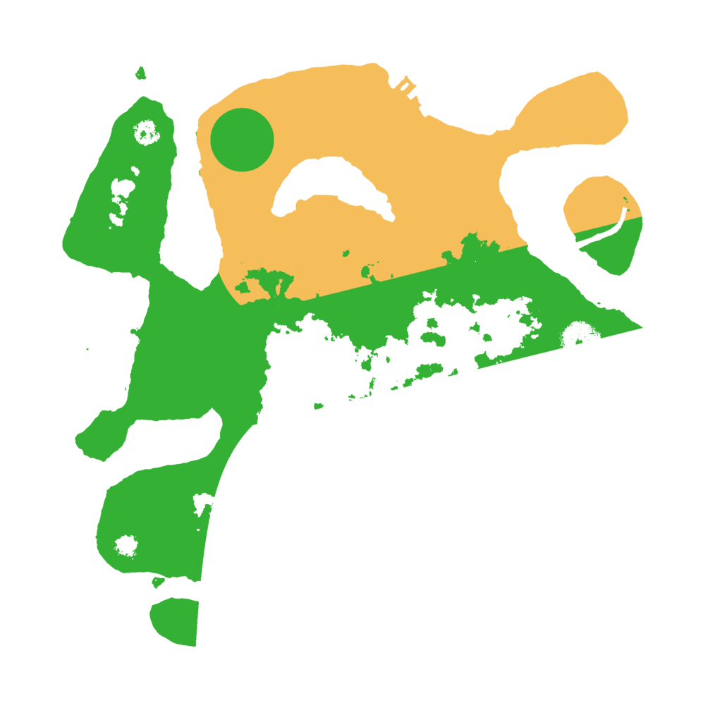 Biome Rust Map: Procedural Map, Size: 3000, Seed: 1815447126