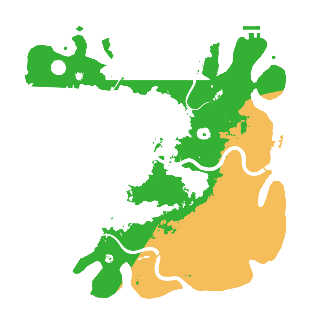 Biome Rust Map: Procedural Map, Size: 3750, Seed: 2941