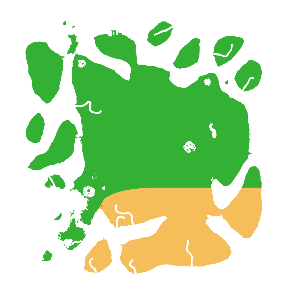 Biome Rust Map: Procedural Map, Size: 3750, Seed: 2941