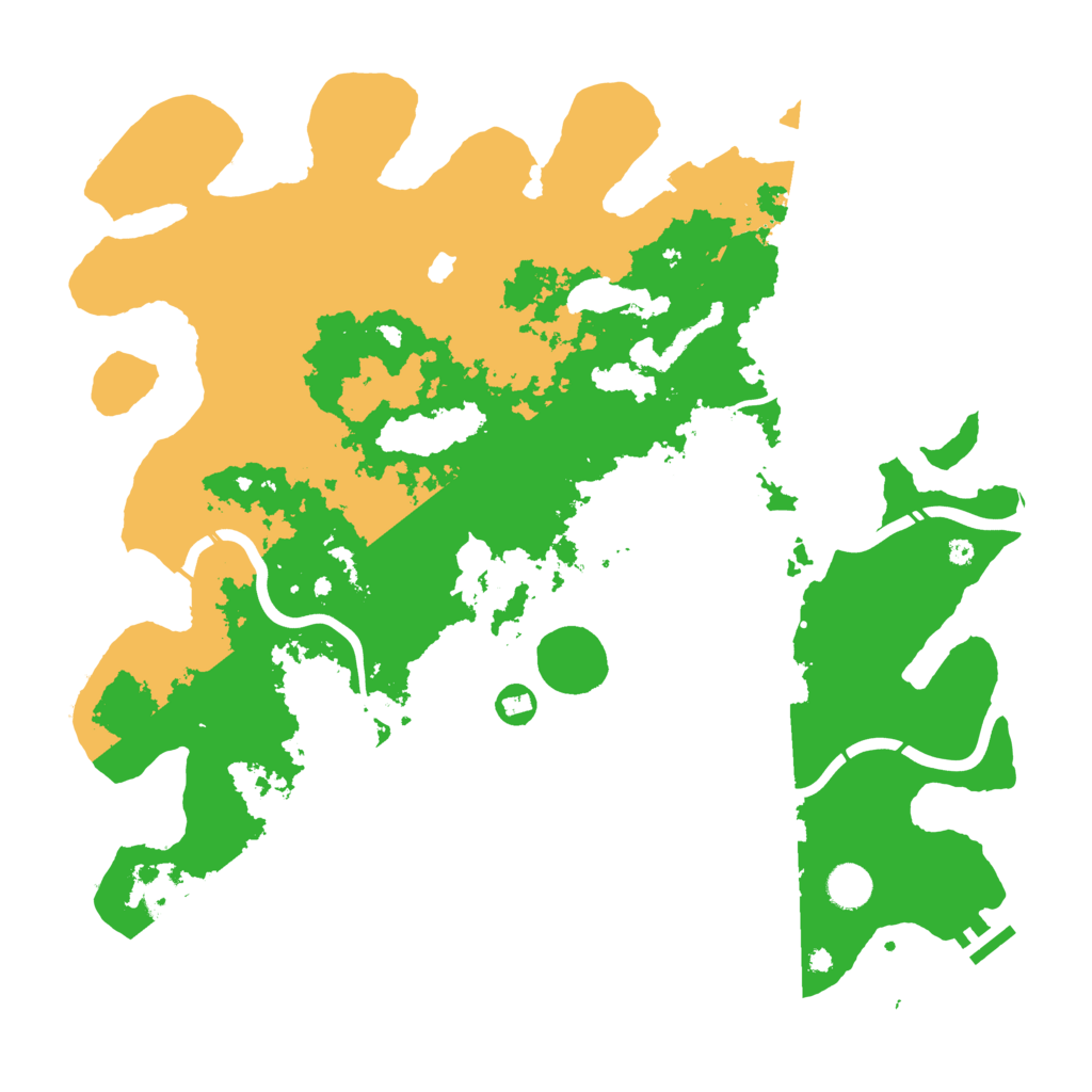 Biome Rust Map: Procedural Map, Size: 4250, Seed: 520052288
