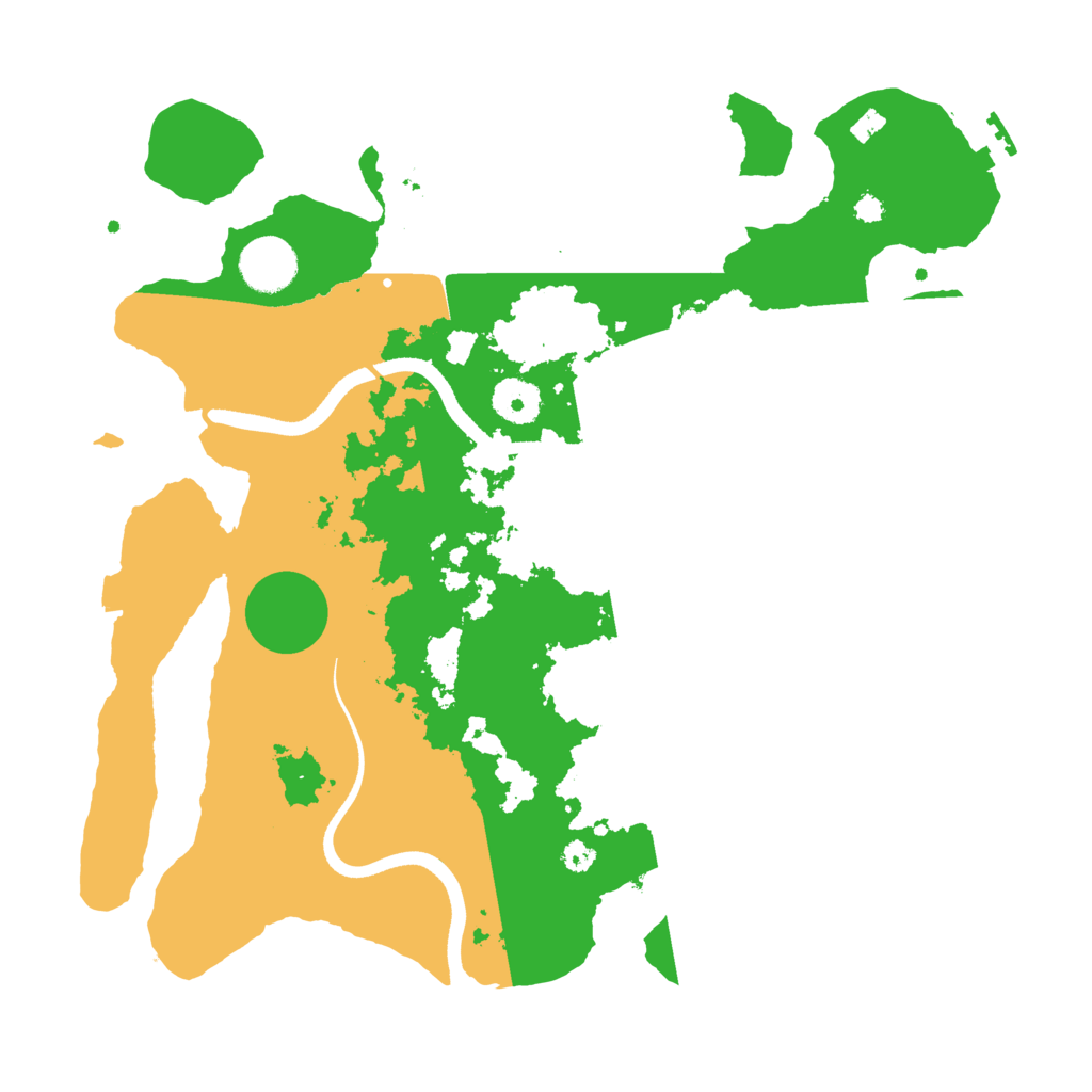 Biome Rust Map: Procedural Map, Size: 3500, Seed: 1950855147
