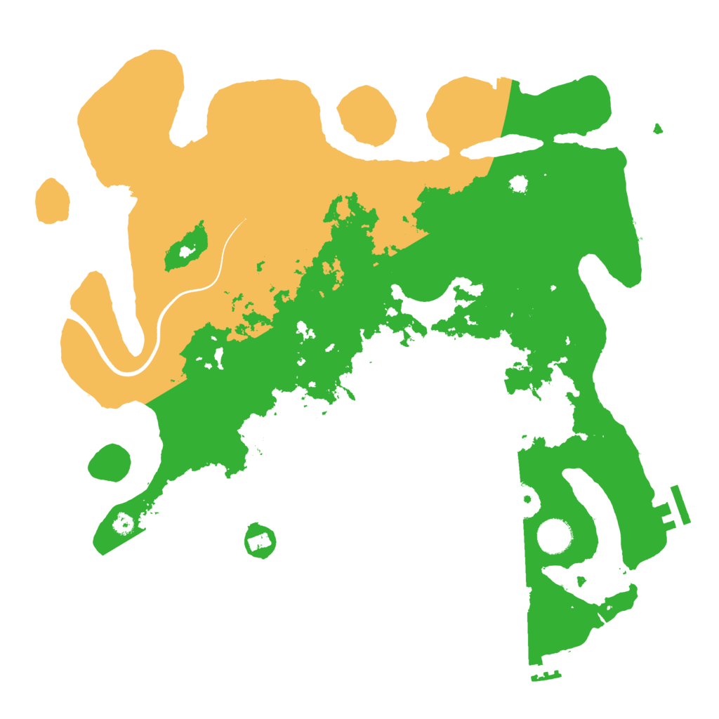 Biome Rust Map: Procedural Map, Size: 3624, Seed: 267