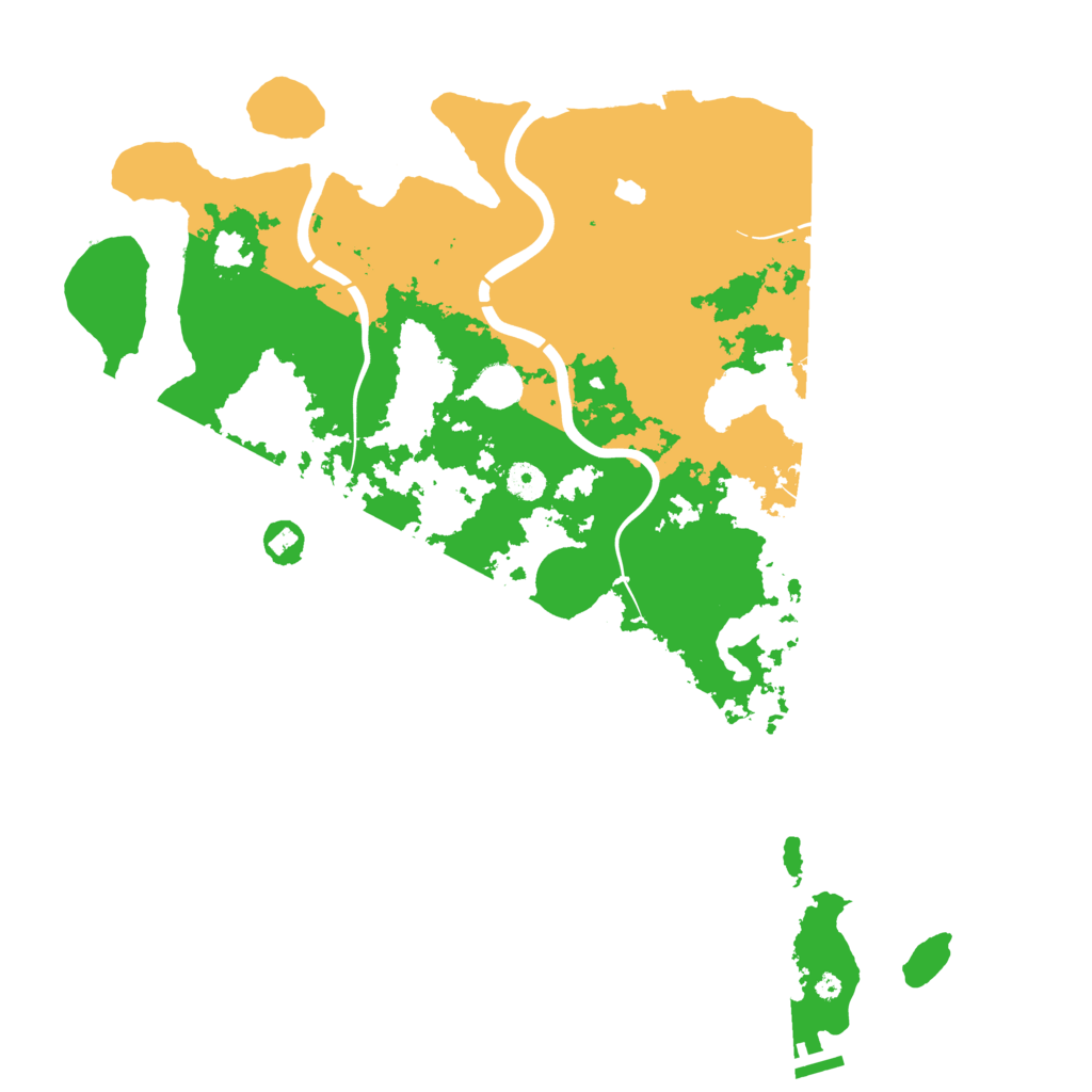 Biome Rust Map: Procedural Map, Size: 4300, Seed: 2635117