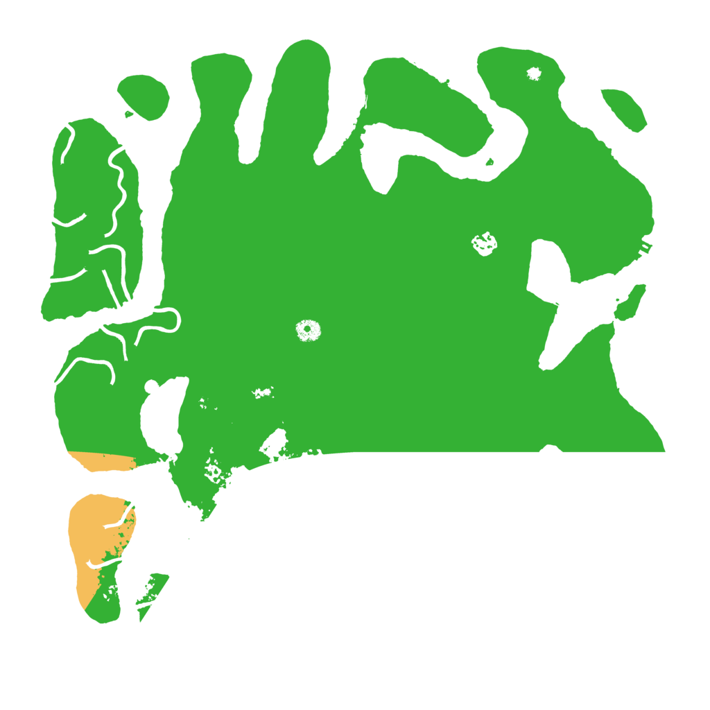 Biome Rust Map: Procedural Map, Size: 4500, Seed: 71012