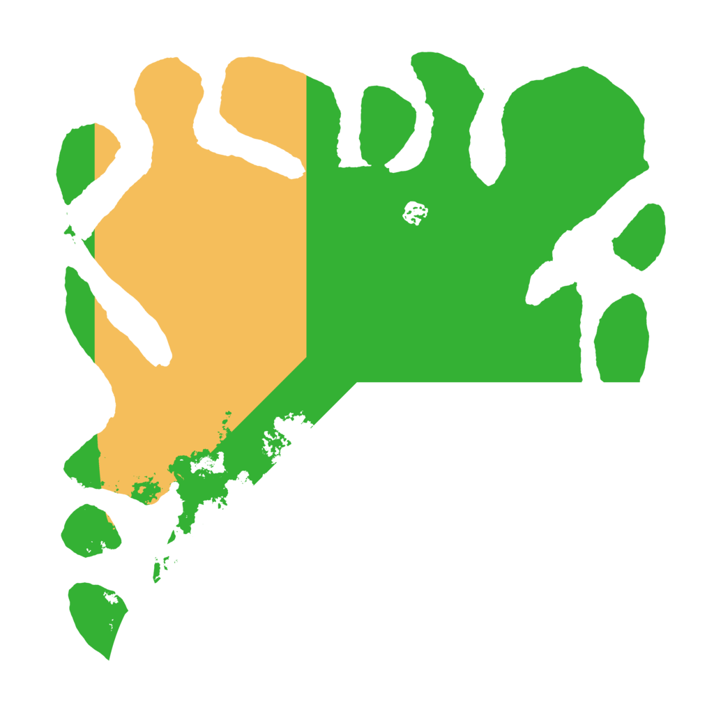 Biome Rust Map: Barren, Size: 4500, Seed: 61012