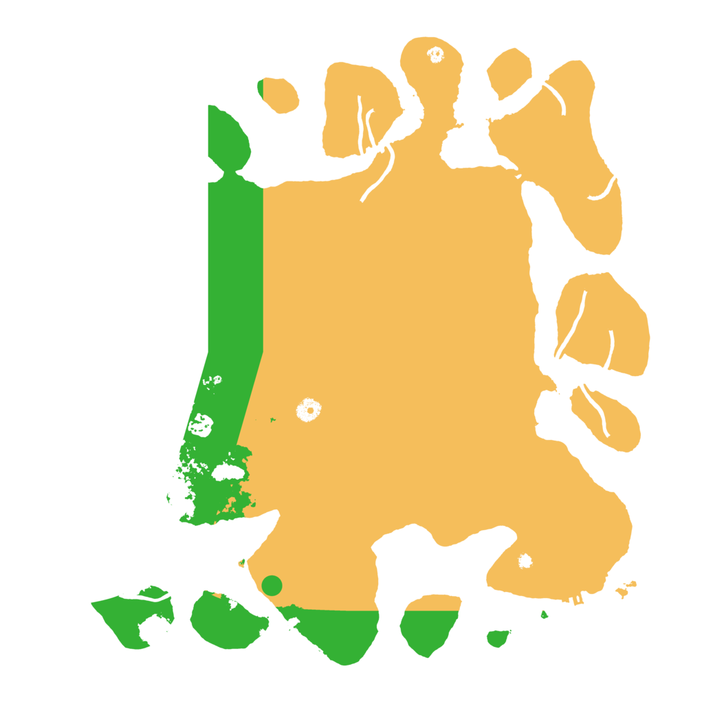 Biome Rust Map: Procedural Map, Size: 4500, Seed: 141012