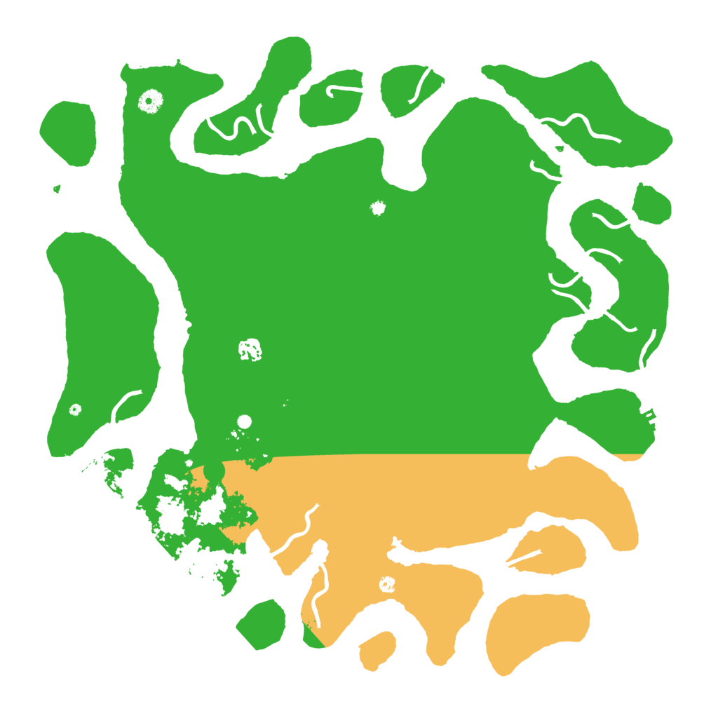 Biome Rust Map: Procedural Map, Size: 4500, Seed: 31012