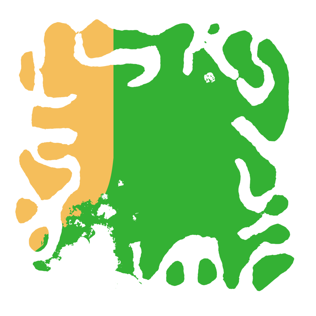 Biome Rust Map: Barren, Size: 4500, Seed: 41012