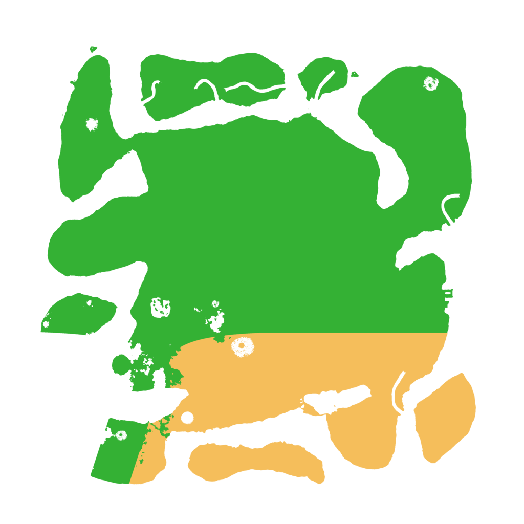 Biome Rust Map: Procedural Map, Size: 3750, Seed: 3495466