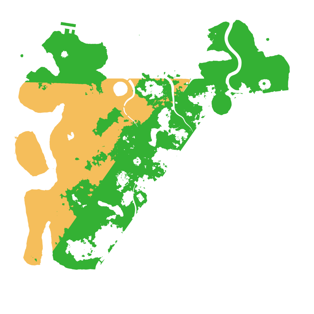Biome Rust Map: Procedural Map, Size: 4200, Seed: 392983398