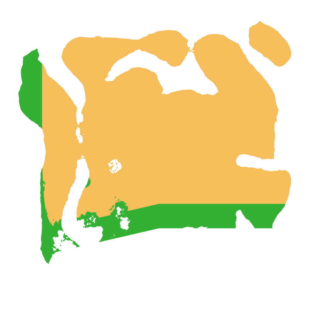 Biome Rust Map: Barren, Size: 3600, Seed: 2068123