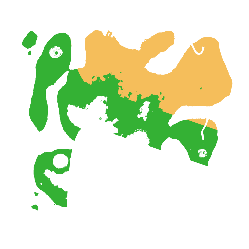 Biome Rust Map: Procedural Map, Size: 3000, Seed: 2279