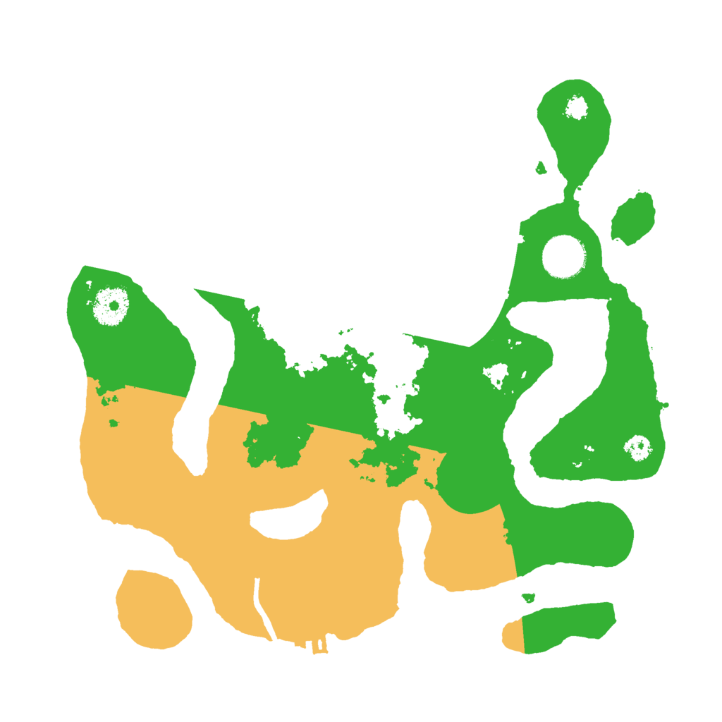 Biome Rust Map: Procedural Map, Size: 2949, Seed: 2962