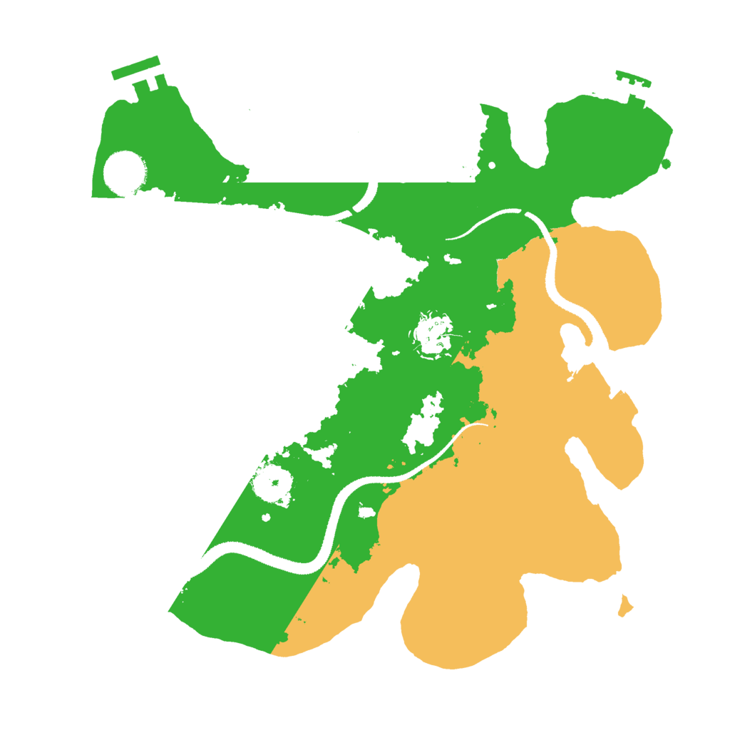 Biome Rust Map: Procedural Map, Size: 3000, Seed: 567660
