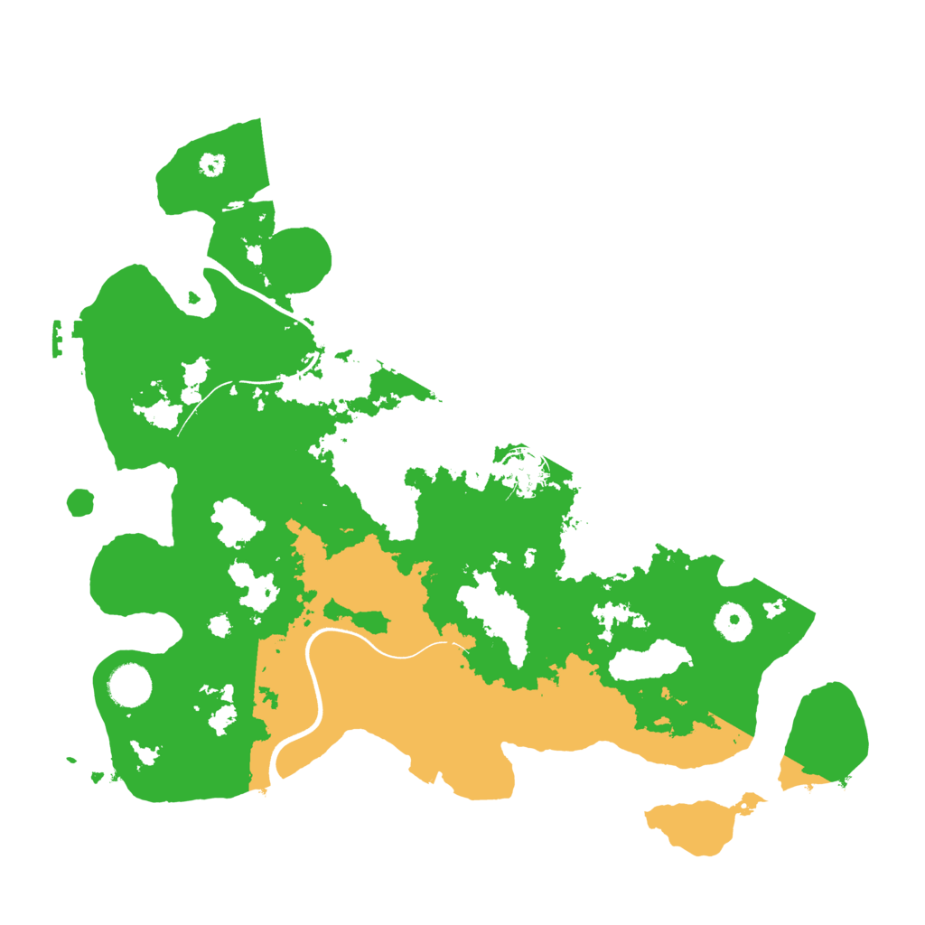 Biome Rust Map: Procedural Map, Size: 3750, Seed: 851708