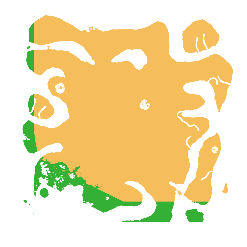 Biome Rust Map: Procedural Map, Size: 3750, Seed: 685370644