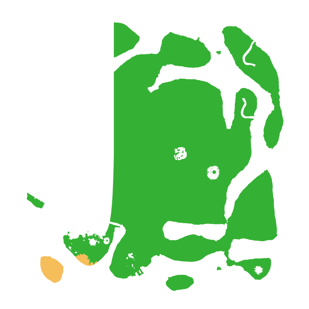 Biome Rust Map: Procedural Map, Size: 3500, Seed: 712343