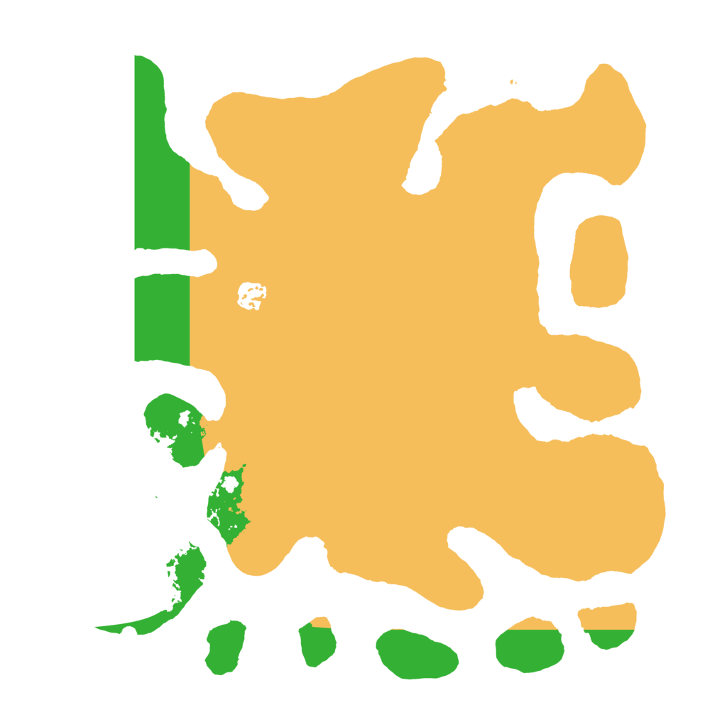 Biome Rust Map: Barren, Size: 3750, Seed: 44444449